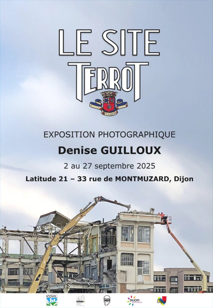 Affiche de l'exposition Site Terrot, D. Guilloux
